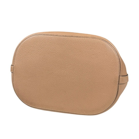 GUCCI Beige Leather Bamboo Shoulder Bag - Picture 5 of 12